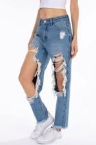  Destroyed Relaxed Jeans