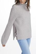  Cashmere Mock Neck Sweater