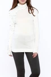  White Leather Top