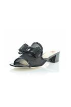  Glitter Open-toe Mule
