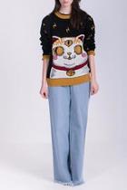  Weaved Cat Sweater