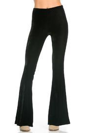  Velvet Bell Bottom Pants