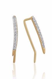  Small Pavecurvewing Earring