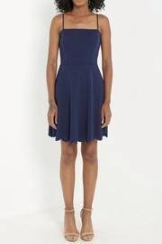  Scalloped Navy Summer-dress