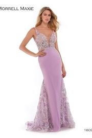  Sheer Bodice Gown