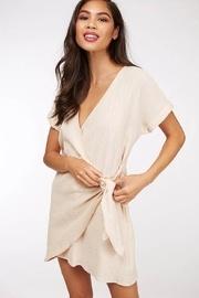  Side-tie Wrap Dress