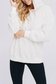  Furry Hooded Sweatshirt