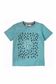  Teal Cactus Shirt Top
