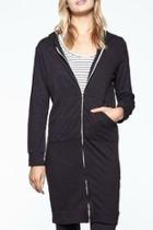  Long Zip Hoody