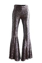  Sequined Flared Pants