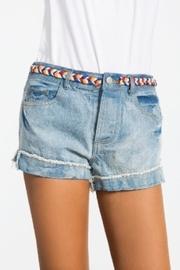  Bow Denim Shorts