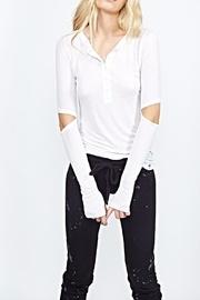  Denmar Slit Elbow Henley