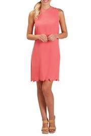  Britain Scalloped Dress
