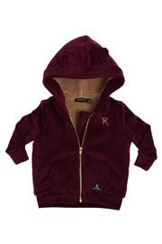  Plum Velvet Hoodie