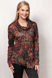 Cowl Crinkle Top