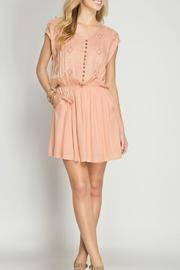 Alysse Apricot Dress