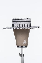  Striped Chalk Hat
