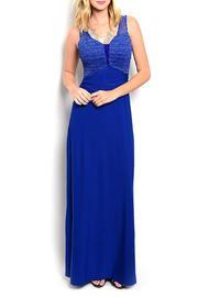  Royal Long Dress