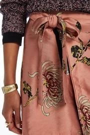  Zipped Wrap Skirt