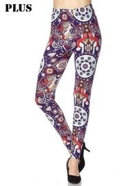  Circle Print Legging