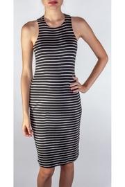  Soft Striped Bodycon