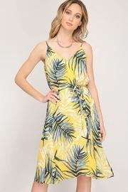  Yellow Leaf Dress