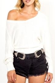 V-neck Short Sweater