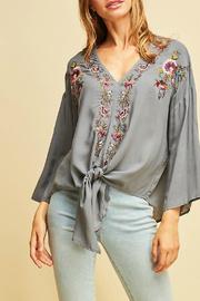  Embroidered Detail Shirt