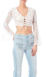  Long Sleeve Lace Top