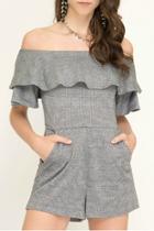  Glenn Plaid Romper
