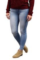  Mid Rise Stretch Light Wash Jeans