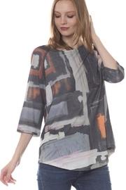  Abstract A-line Tee