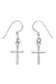 Sterling-silver Cross Earrings