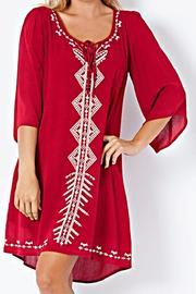  Aztec Pattern Dress