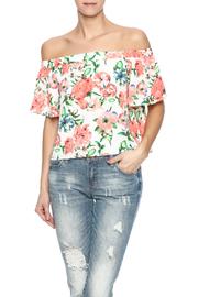  Floral Off Shoulder Top