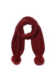  Soft Pom Scarf