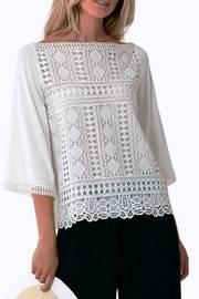 Naoko Crocheted Lace Blouse