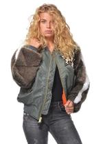  Bomber Fur Sleeves