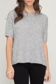  Sparkly Knit Top