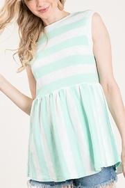  Stripe Tunic Tank