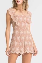  Eyelet Lace Romper