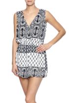  Crochet Back Romper
