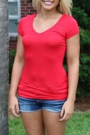  Solid Red Tee