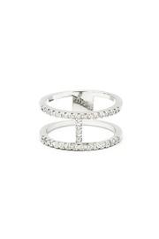  Metal Crystal Ring