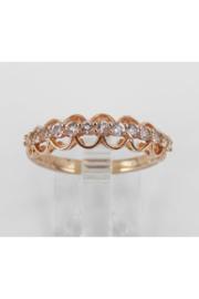  Morganite Wedding Ring Anniversary Band Rose Gold Size 7 Pink Aquamarine Gemstone Free Sizing
