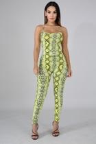  Neon Python Jumpsuit