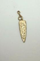  Gold Arrowhead Pendant