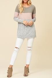  Color Combo Tunic Top