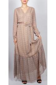  Floral Faux-maxi Dress