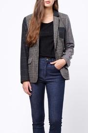  Contrast Blocking Blazer